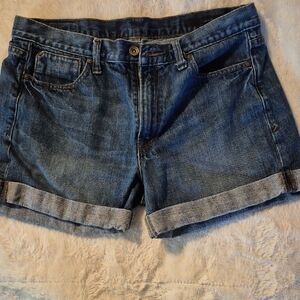 Calvin Klein Collection Blue Jean Shorts
